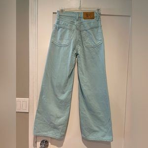 Urban outfitters DGC wide leg pant for teen girl. Light blue. Size 24